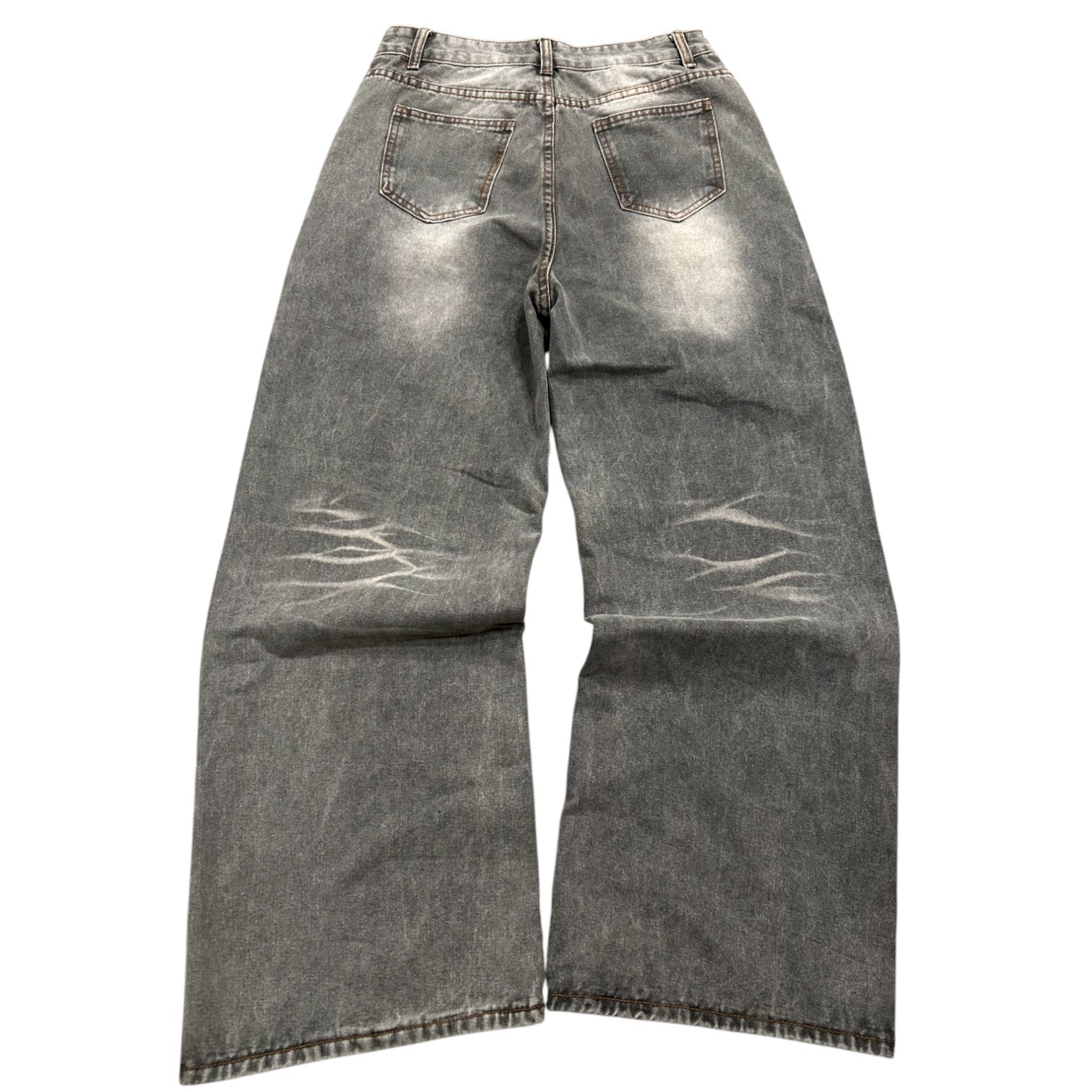 Grey Faded Jeans