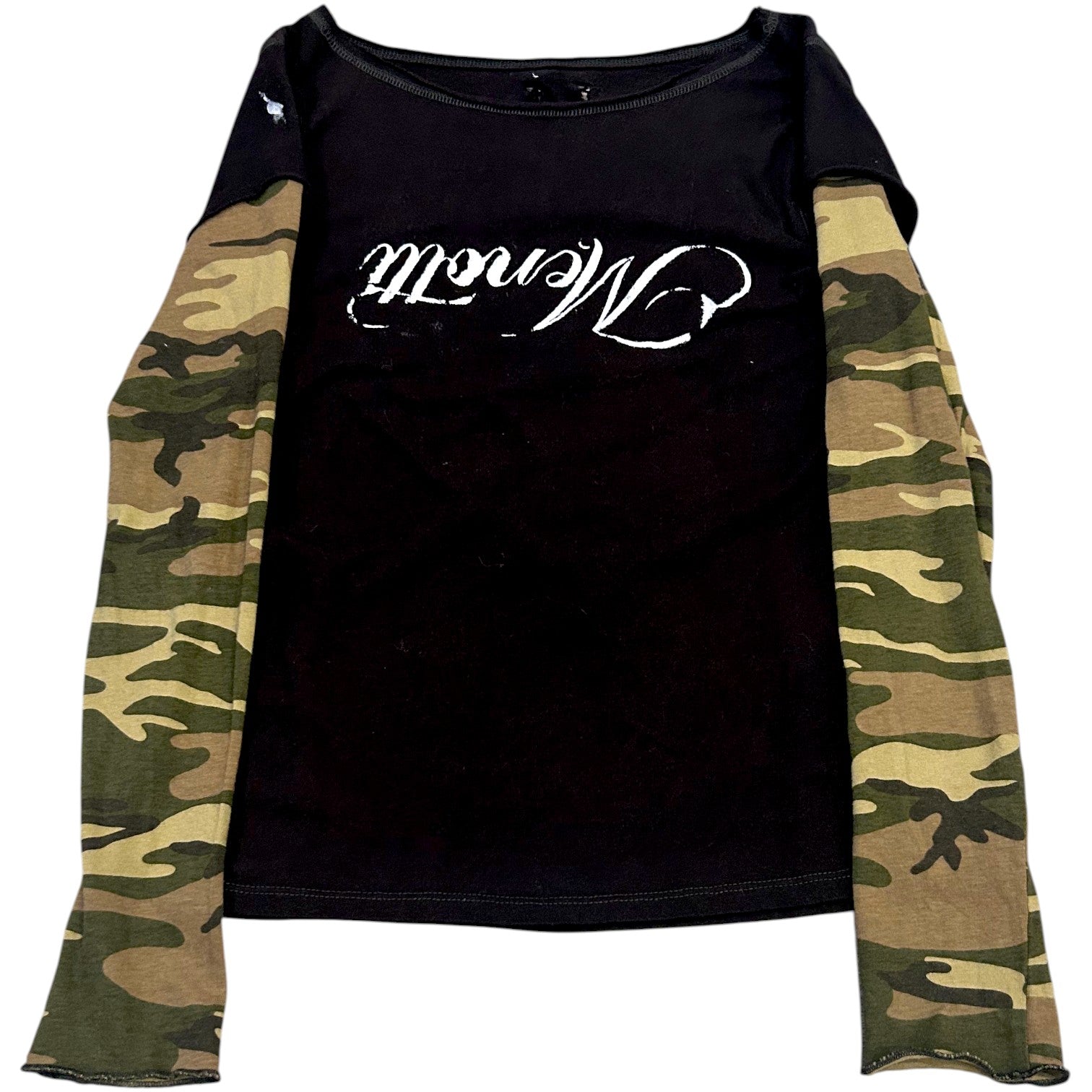 Upside Down Menotti Camo Long Sleeve