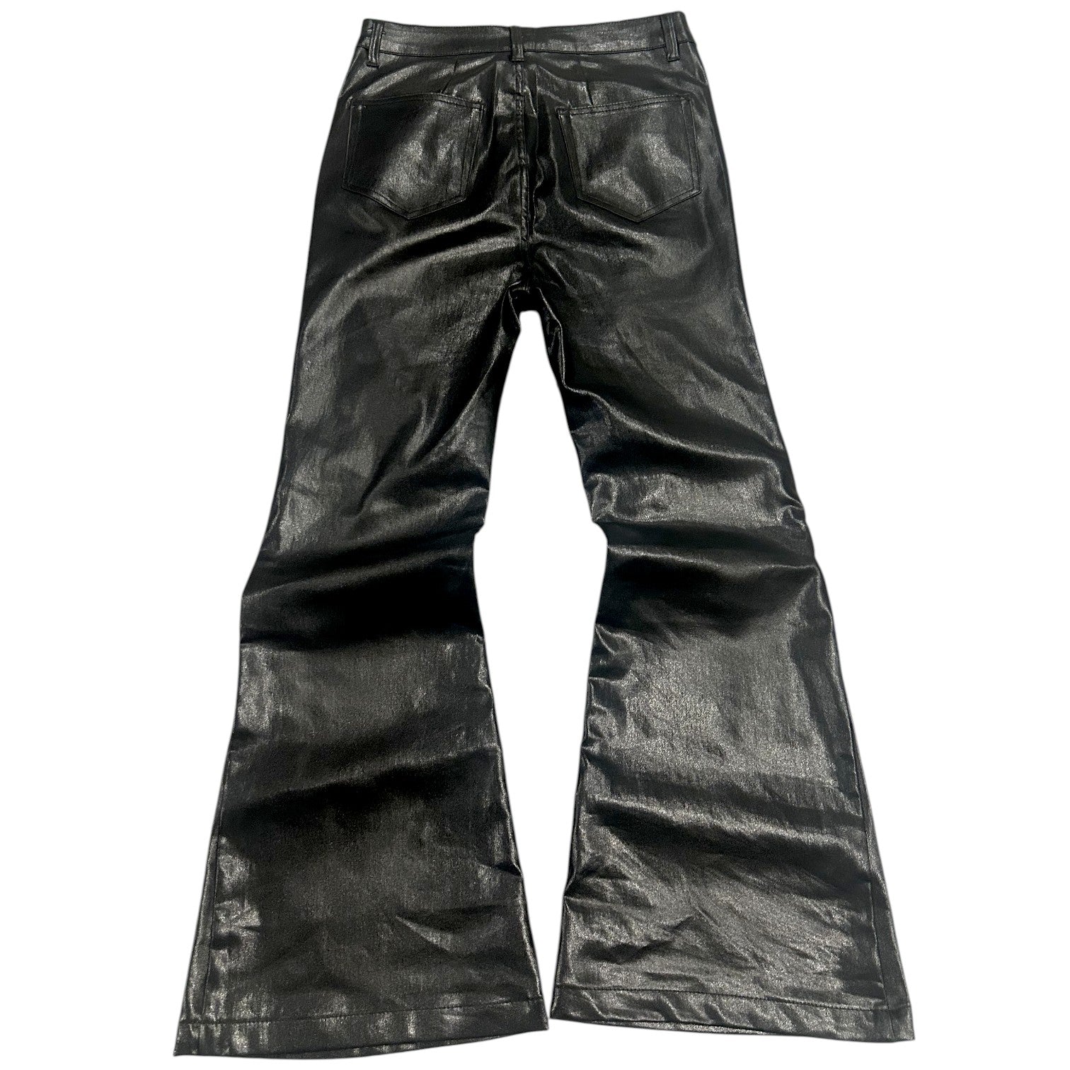 The Perfect Leather Flares