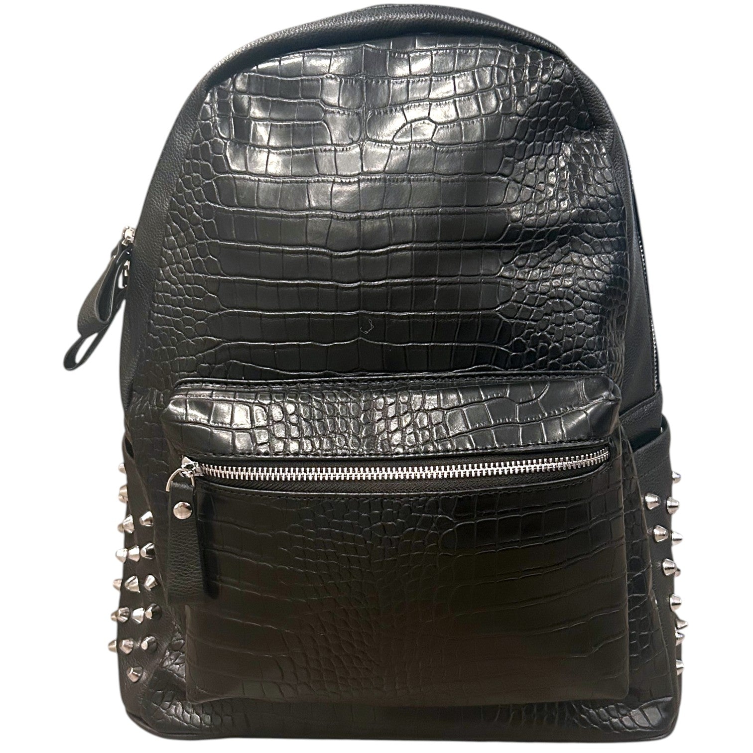 Menotti Studded Leather Backpack