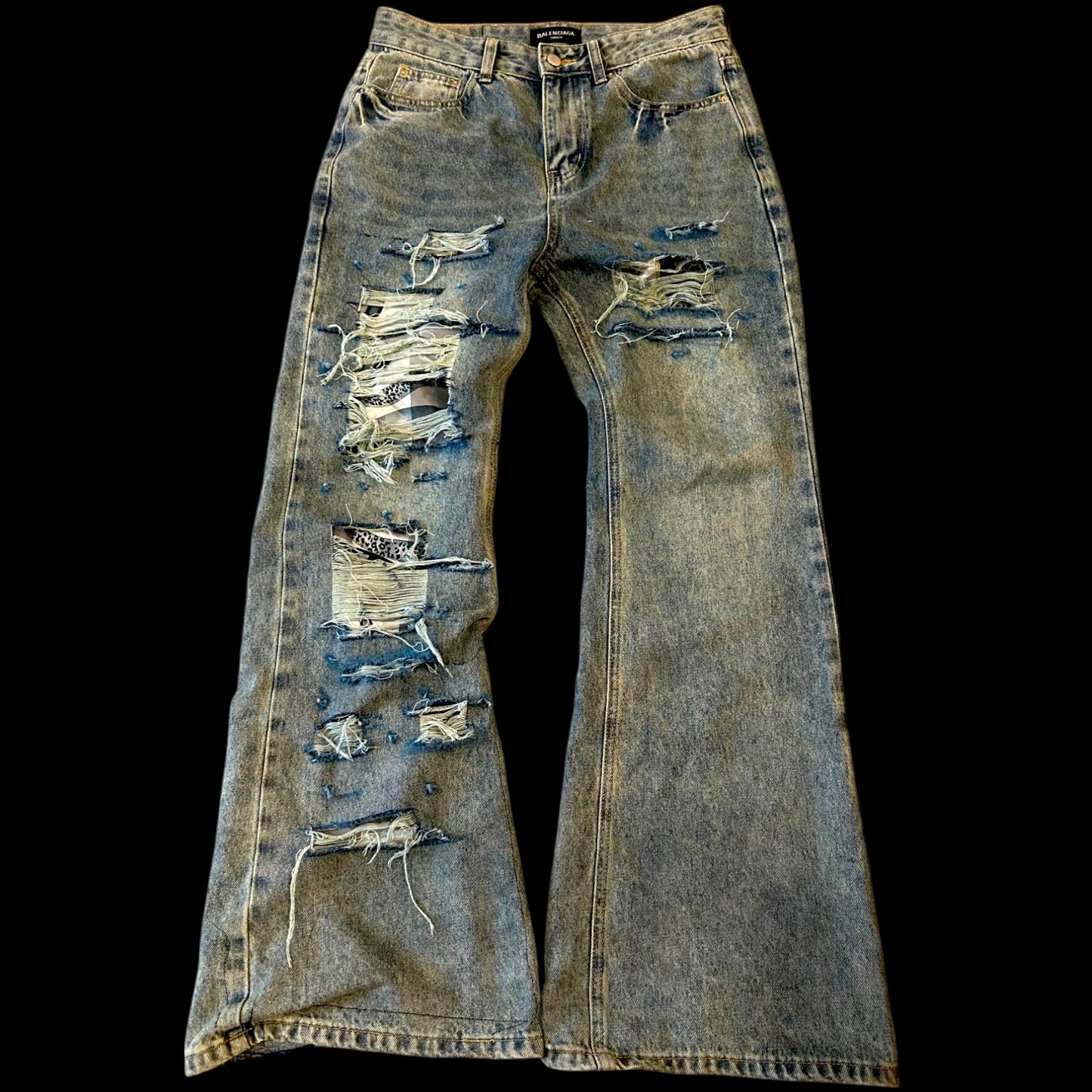 Upworked Balenciaga Flared Denim